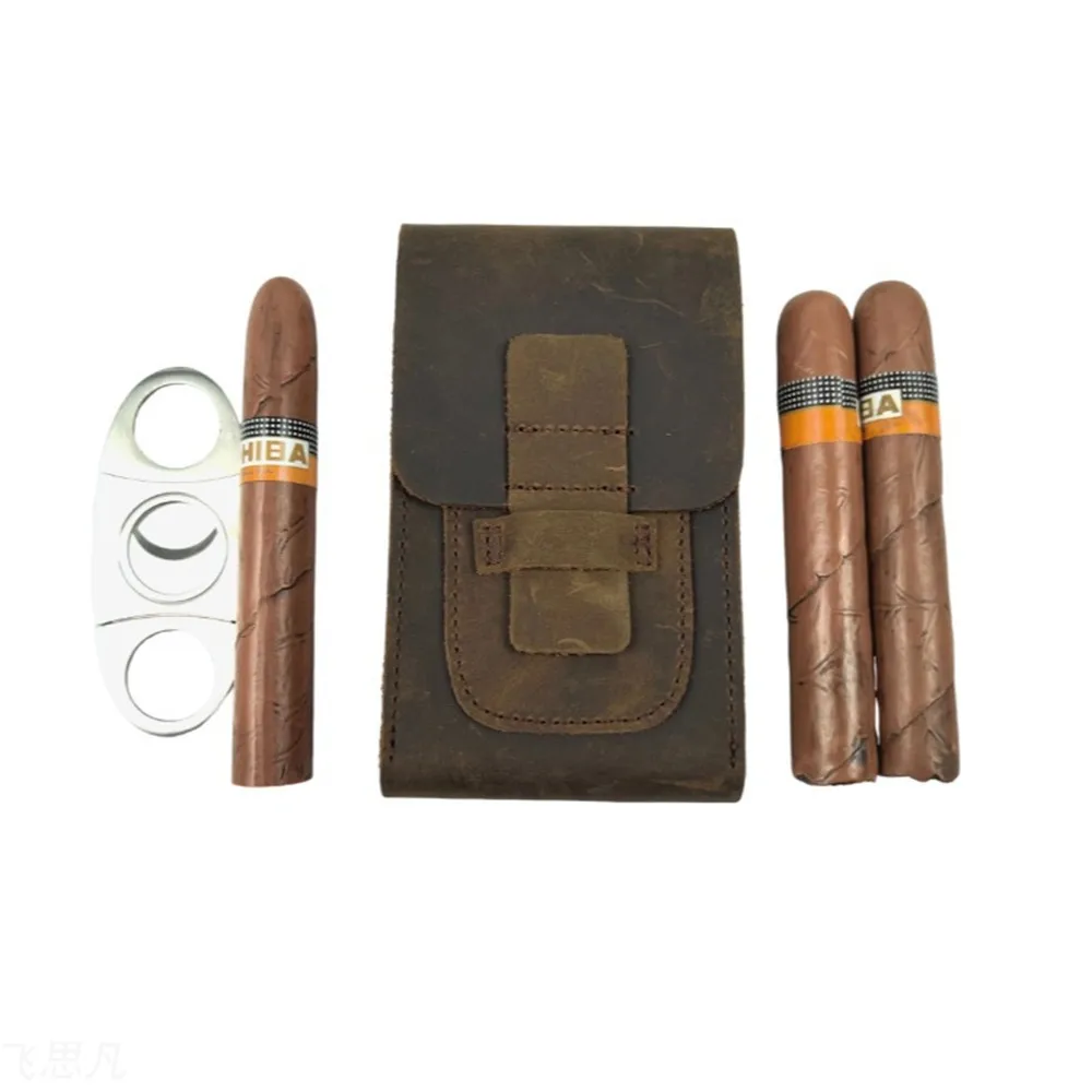 حافظة سيجار محمولة من الجلد ال - مراجعة Smoking & Vaping Accessories وسعره