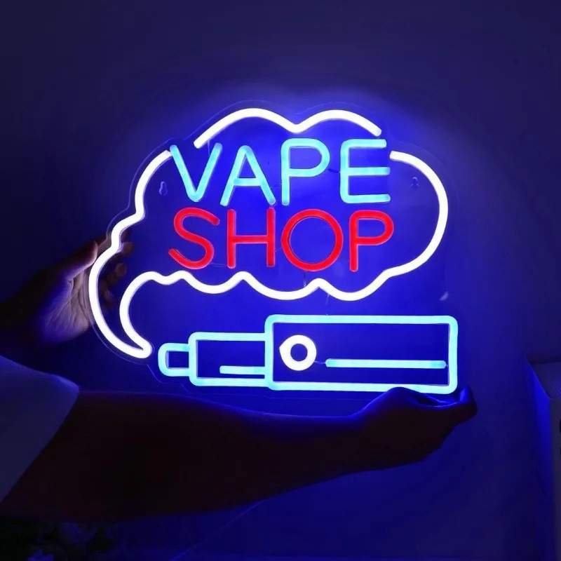 LED VAPE SHOP الدخان النيون تس - مراجعة Vaping Store وسعره